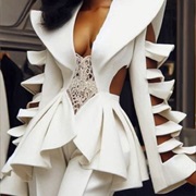 Origami-Inspired Wedding Sleeves