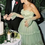 Ruffled Fabric Wrist Cuffs