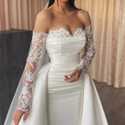 Cup Detailing on Bustline of Dress