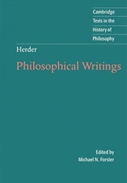 Philosophical Writings (Herder)