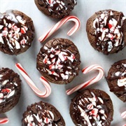 Peppermint Marshmallow Hot Chocolate Cookie
