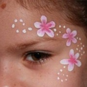 Getting Painted on Face by Processional