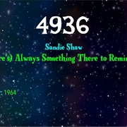 #8655 (There's) Always Something There to Remind Me by Sandie Shaw