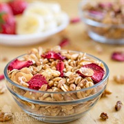 Strawberry Granola