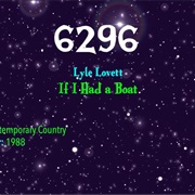 #8975 If I Had a Boat by Lyle Lovett