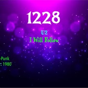 #7574 I Will Follow by U2