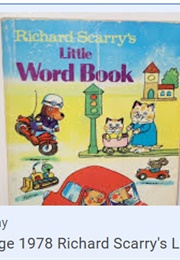 Richard Scarry's Little Word Book (Richard Scarry)