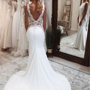 Arched Line Where Bodice Meets Skirt