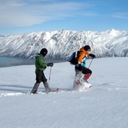 Snowshoeing
