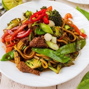 Stir-Fried Lamb