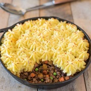 Pie With Mashed Potatoes on Top