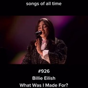 #546 What Was I Made For? by Billie Eilish