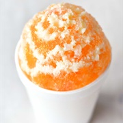 Orange Shaved Ice