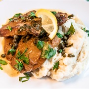 Lemon Seitan Piccata