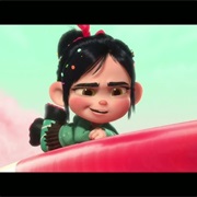Vanellope Glitches Ralph to Safety