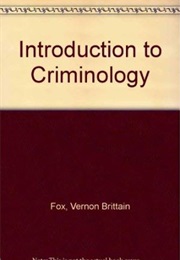 Introduction to Criminology (Vernon Brittain Fox)