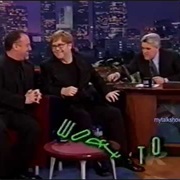 Tonight Show With Jay Leno - Elton John and Billy Joel 2/7/2001