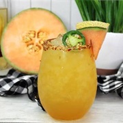Cantaloupe and Jalapeño Cider