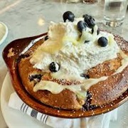 Blueberry Marscapone Coffee Cake