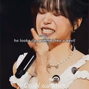 #1140 Cruel Summer by Taylor Swift