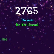 #8071 It's Not Unusual by Tom Jones