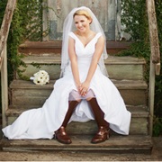 Riding Boots With Wedding Dress