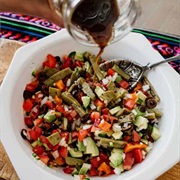 Black Pepper and Cactus Salad