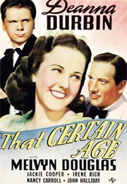 That Certain Age - Universal Studio Sound Department (1938)