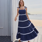 Ric-Rac Decoration on Dress