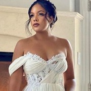 Draping Over Lace Bodice