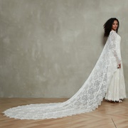 Cape Flowing Into Watteau Train