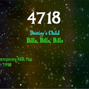 #8591 Bills, Bills, Bills by Destiny's Child