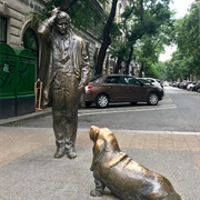 Lt. Columbo Statue, Budapest