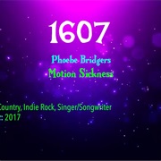 #7703 Motion Sickness by Phoebe Bridgers