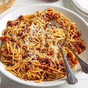Linguine Bolognese