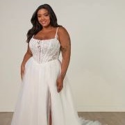 Spaghetti Straps With Applique Ends