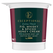 Fig, Whisky & Spiced Honey Cream