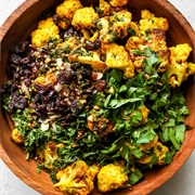 Moroccan Cauliflower and Couscous Salad