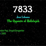 #9343 the Opposite of Hallelujah by Jens Lekman