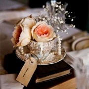 Teacups Used in Wedding Decor
