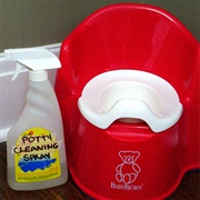 Clean Baby Potty