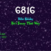 #9099 He's Funny That Way by Billie Holiday