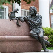 Jim Henson and Kermit Statue, Maryland