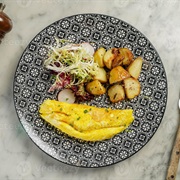 Marble Cheddar Omelette