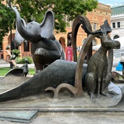 Dr. Seuss Sculpture Garden, Springfield, Mass.