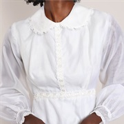 Peter Pan Collar on Dress