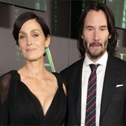 Keanu Reeves and Carrie-Anne Moss