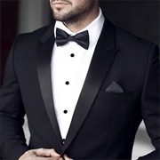 Tuxedo Shirt With Studs/Button Covers