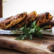 Curried Cashew Fritters