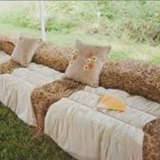 Hay Bale Seating